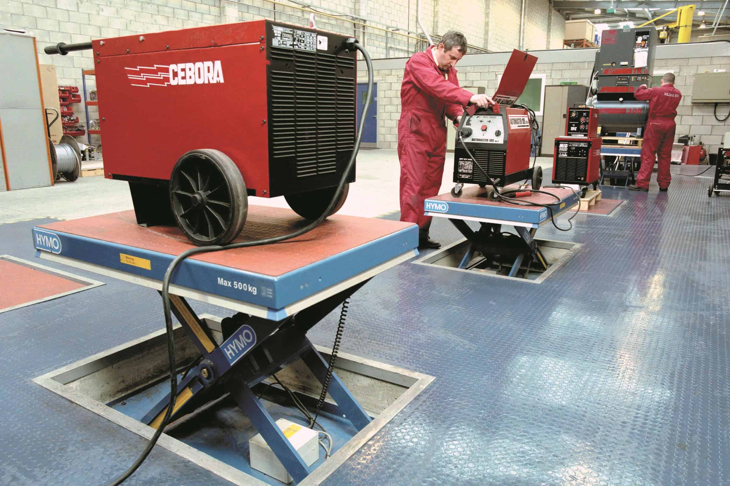 Standard Duty Scissor Lift Tables – Capacities from 300 kg to 10,000 kg 