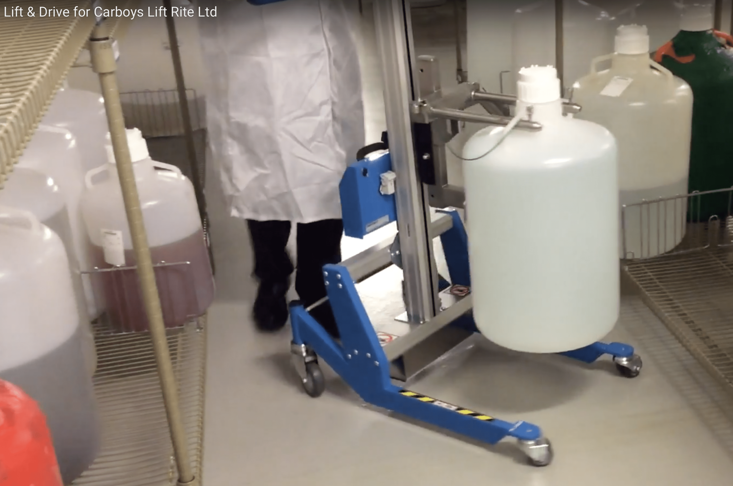 Lift & Drive Mobile Lift Trolleys for Drum & Keg Handling – Ergonomic & Safe Material Handling Solutions 
