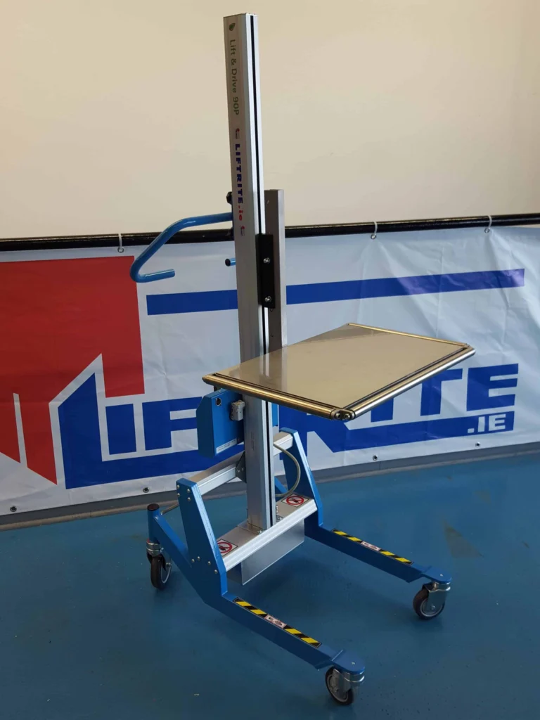 Mobile Lift Trolley with Platforms Lift & Drive LDLR Ergonomic Lifting Solution