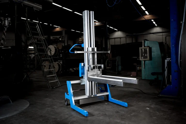 Mobile Lift Trolley with Forks – Lift & Drive Ergonomic Lifting Solution