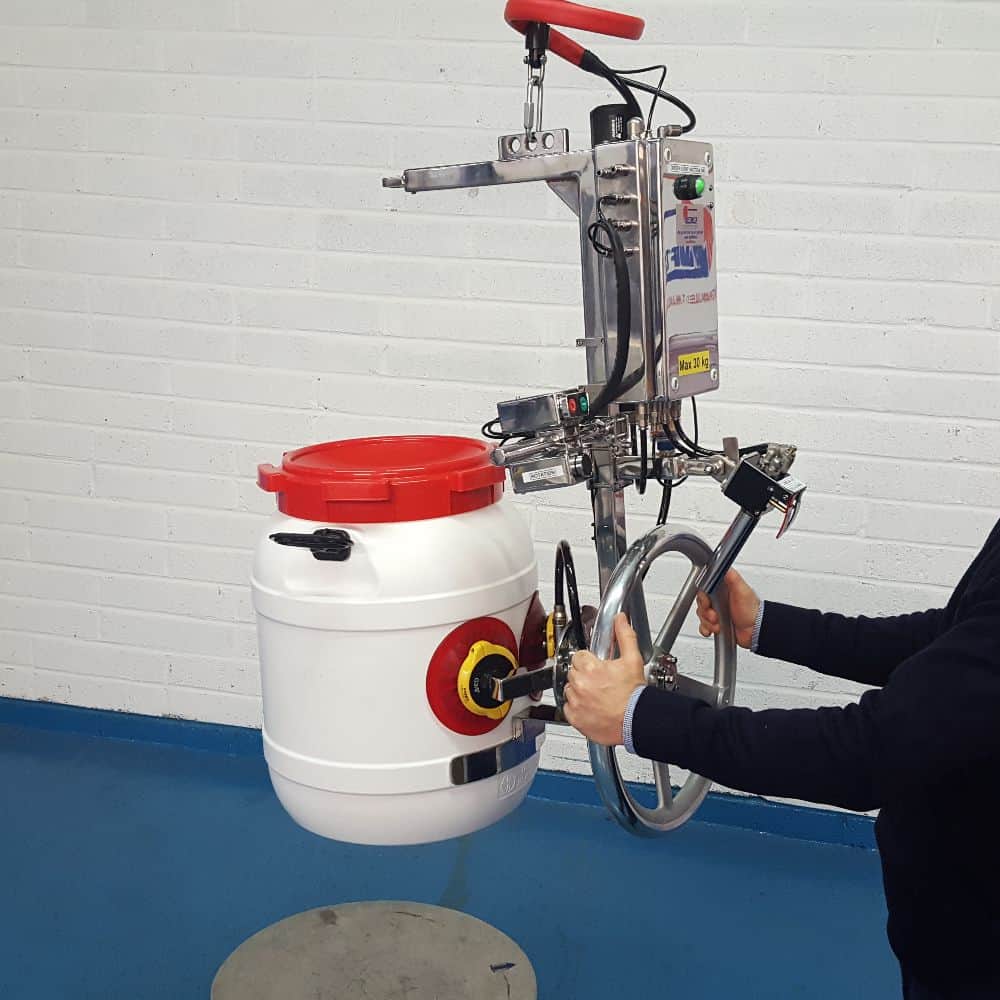 Drum Handling Solutions Vacuum & Mechanical Grippers
