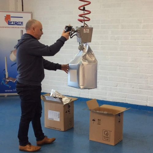 Sack Handling – Vacuum & Mechanical Grippers