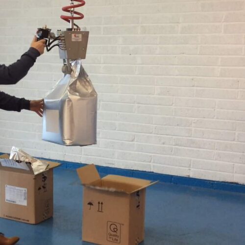 Sack Handling – Vacuum & Mechanical Grippers