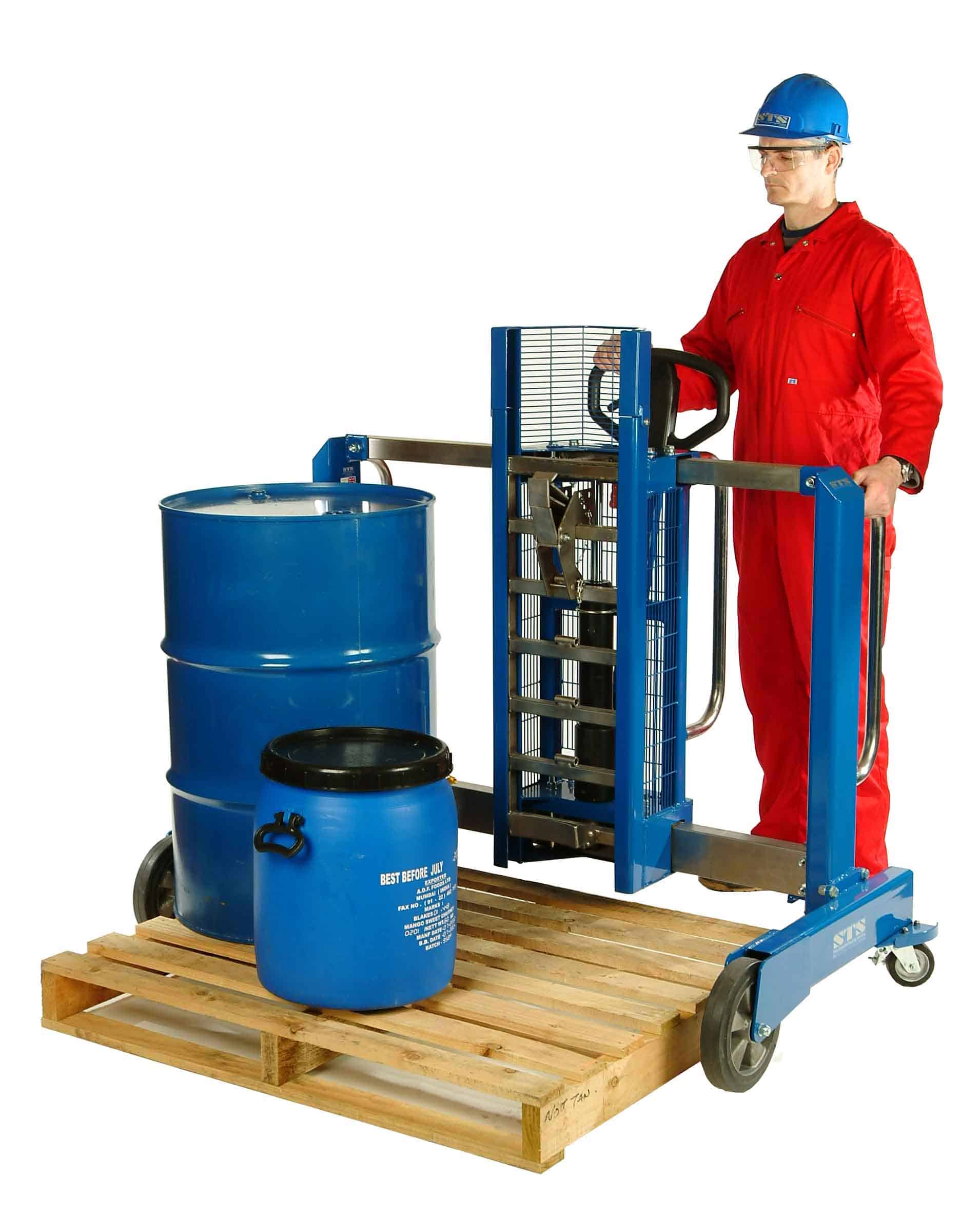 Drum Depalletisers Designed for Safety, Flexibility & Performance