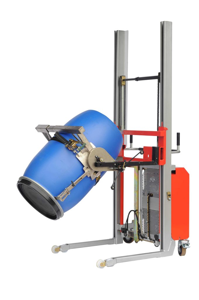 The Benefits of Using Stacker Trucks with Drum Rotators in a Warehouse Environment