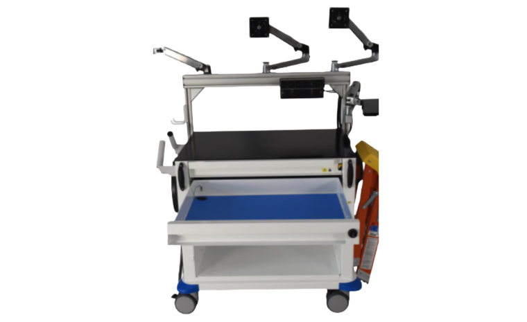 Ergo-Express® Crash Cart – Mobile Server Maintenance & Rack Support Solution