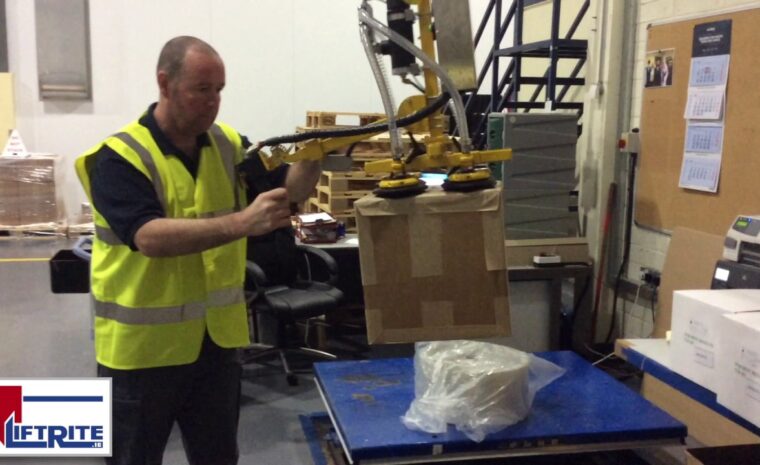 Project Spotlight: Installed Vacuum Box Lifting System