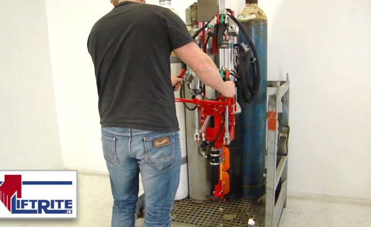 Project Spotlight: Powered Gas Cylinder Lifting System