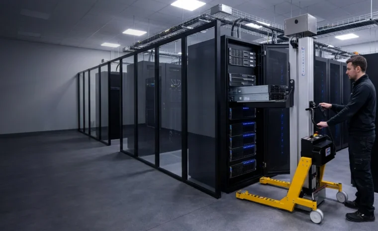 How Server Lifters Support Safer Maintenance as AI Hardware Gets Heavier