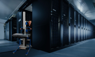 LiftRite LDLR175 server lifter in a data centre