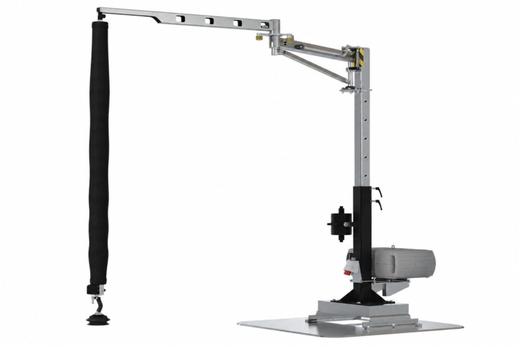 Easycrane: Mobile Vacuum Lifting for Busy Workstations