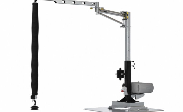 Easycrane: Mobile Vacuum Lifting for Busy Workstations